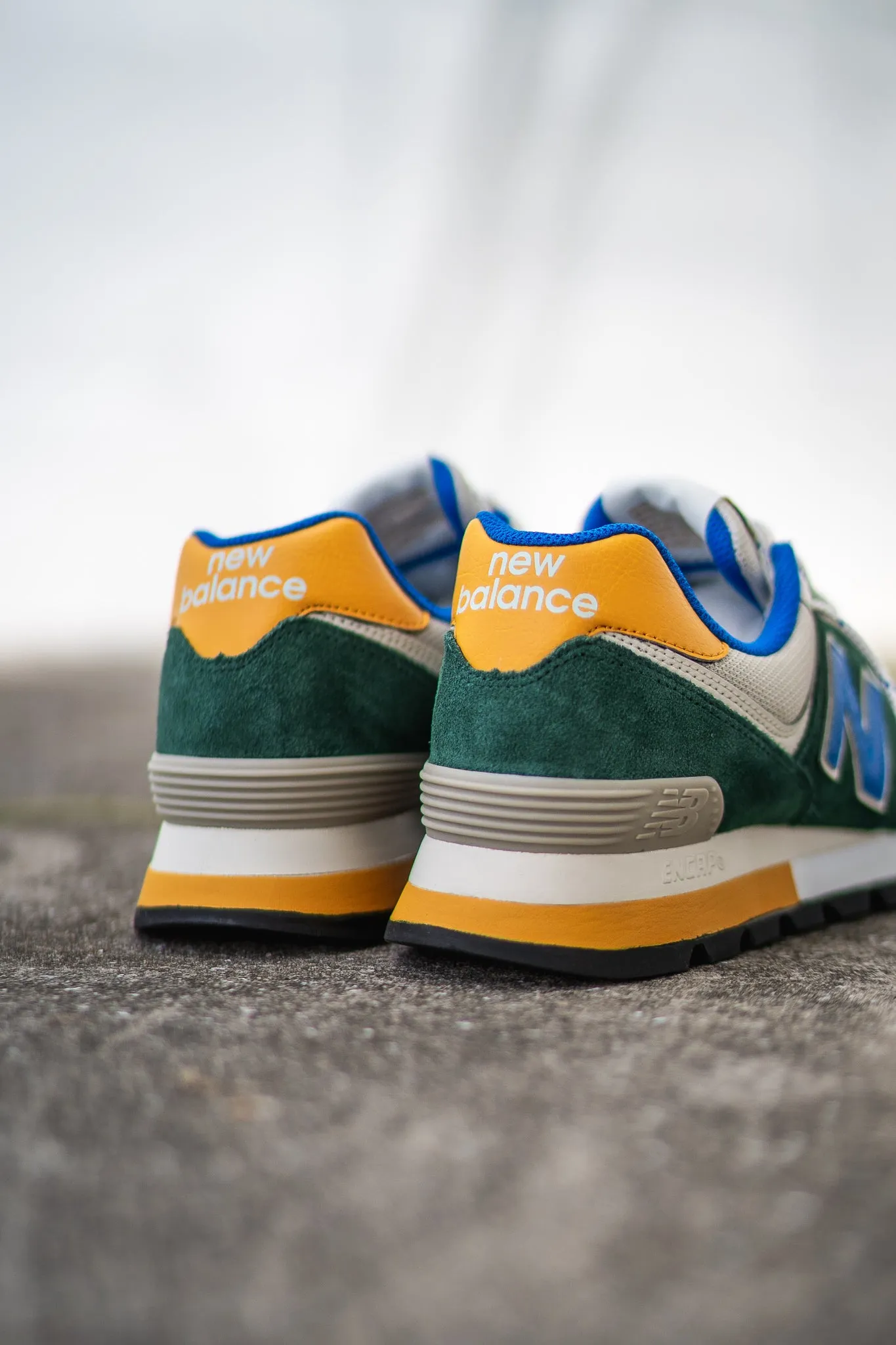 Mens New Balance 574 (Green/Royal) - ML574DVG