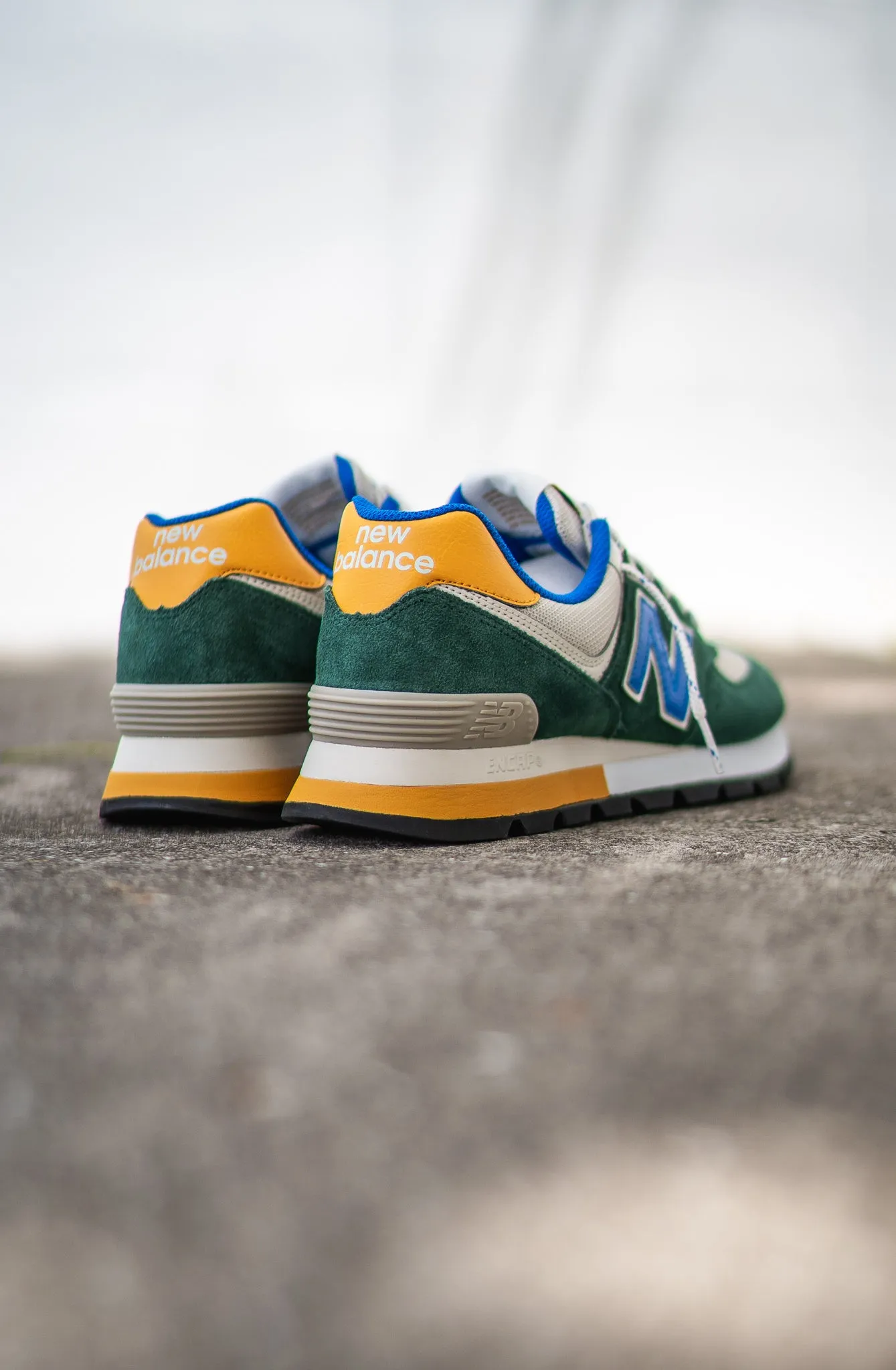 Mens New Balance 574 (Green/Royal) - ML574DVG