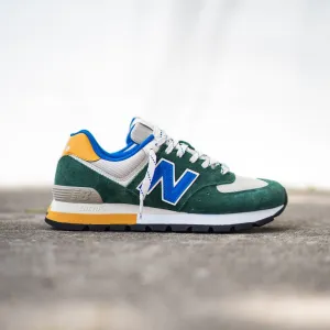 Mens New Balance 574 (Green/Royal) - ML574DVG