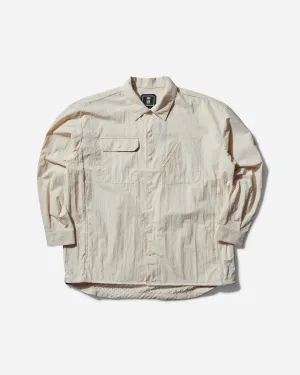 Men's TDC Oversized Fit Pieced Workshirt Beige
