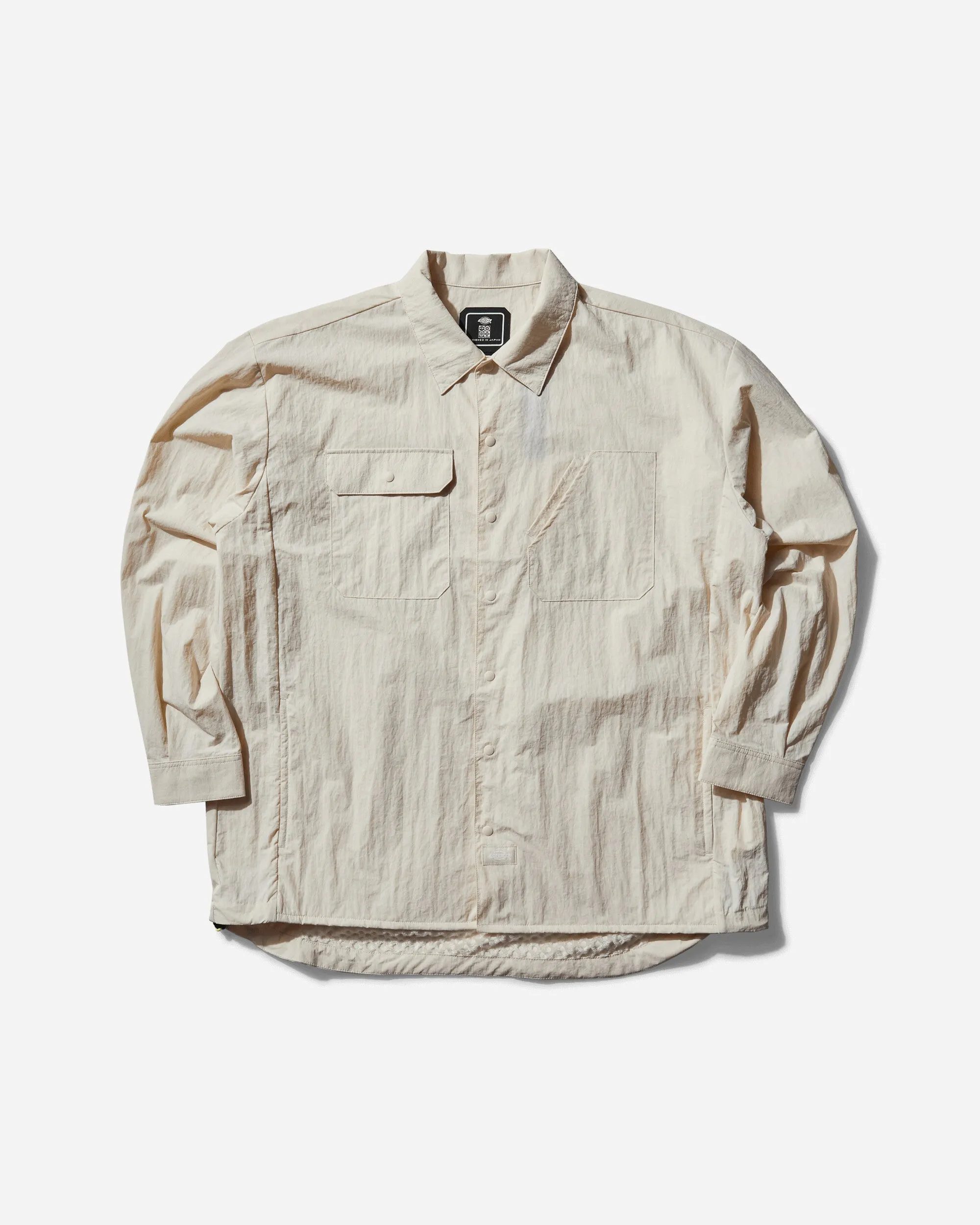 Men's TDC Oversized Fit Pieced Workshirt Beige