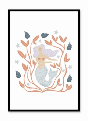 Mermaid, Posterpop culture themed posters