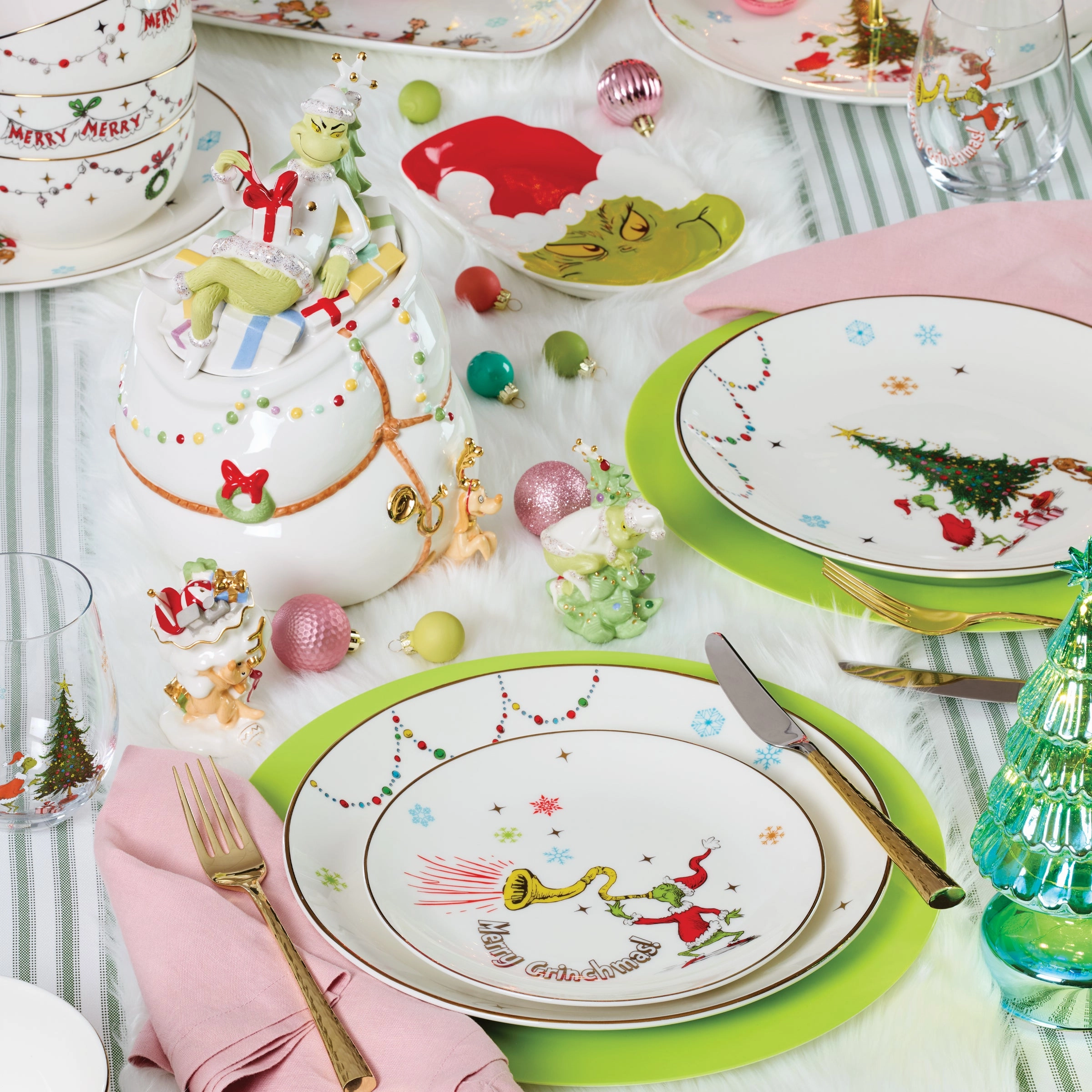 Merry Grinchmas Candy Dish