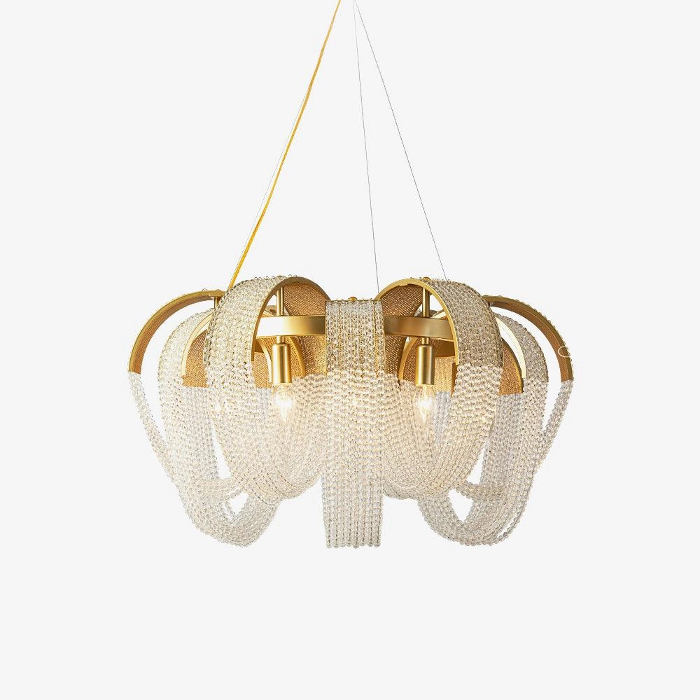 Mesh Crystal Chandelierrustic chandelier,bedroom chandelier 
