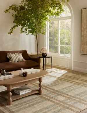 Messer Handwoven Wool Rugmodern color block patchwork rug