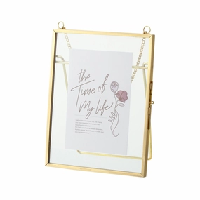 Metal Glass Frame Goldhome decor ,wall decor 