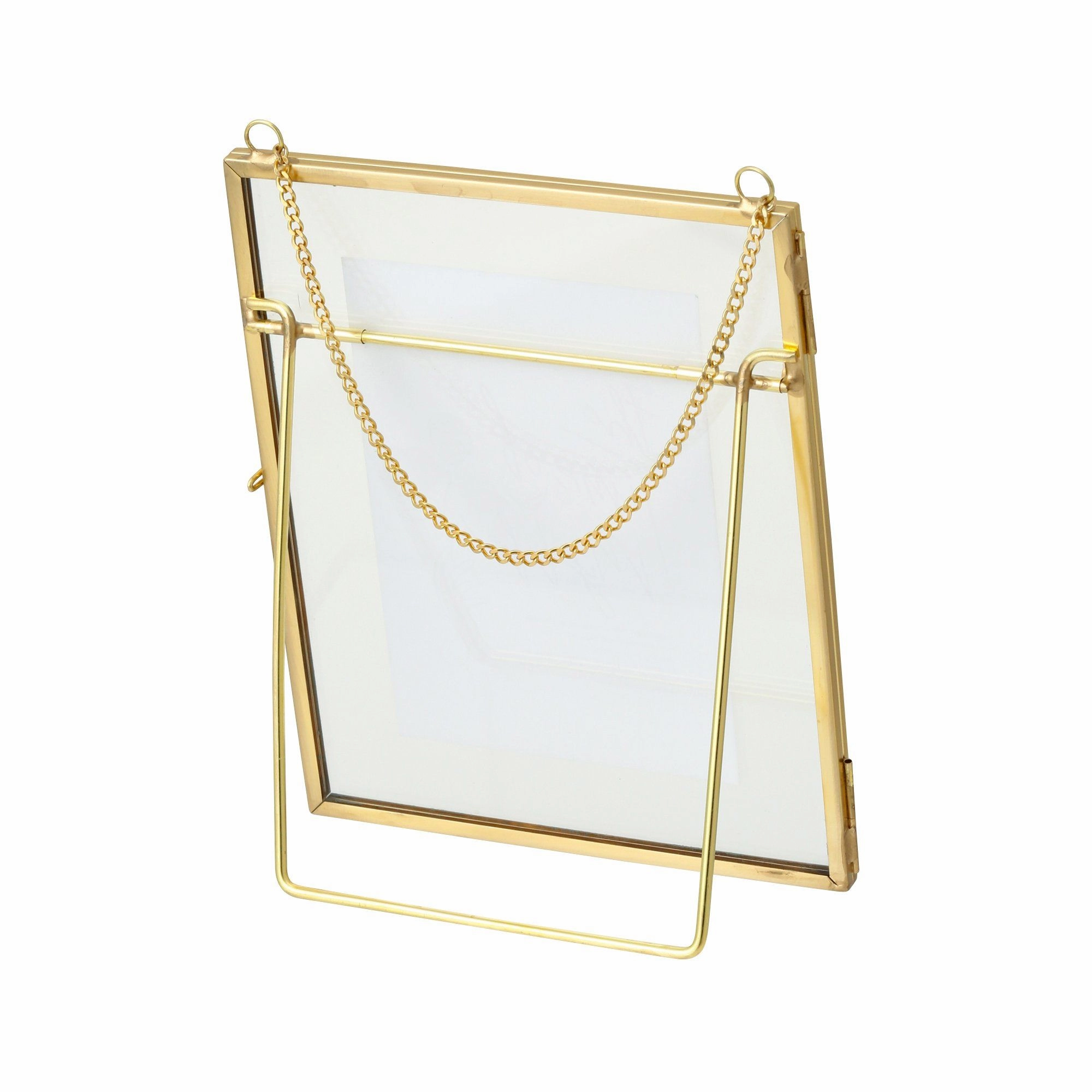 Metal Glass Frame Gold