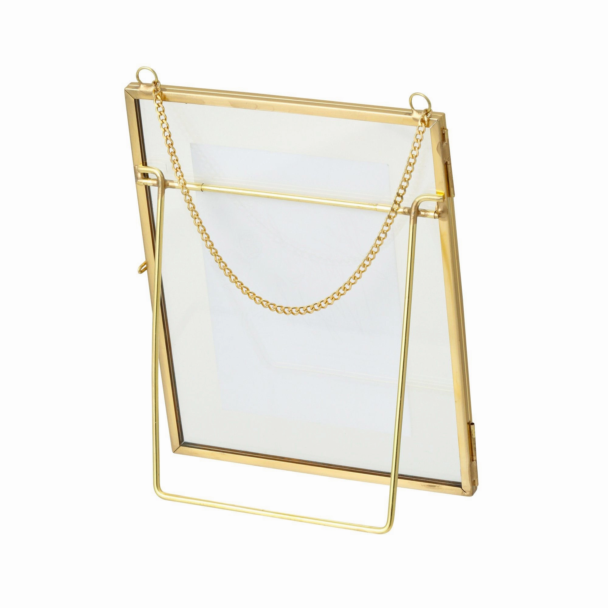 Metal Glass Frame Gold