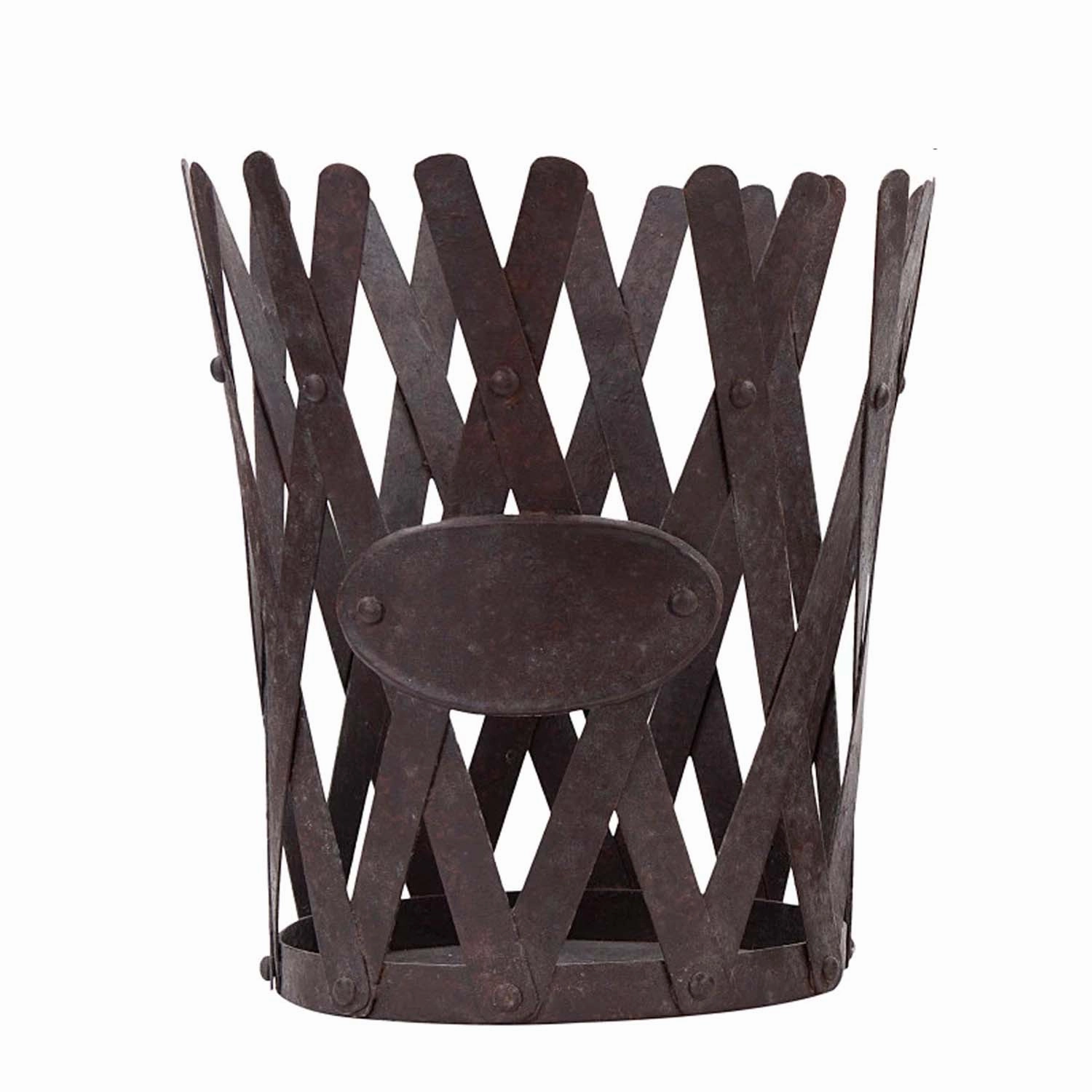 Metal Lattice Planter - Largenordic style desktop ornaments