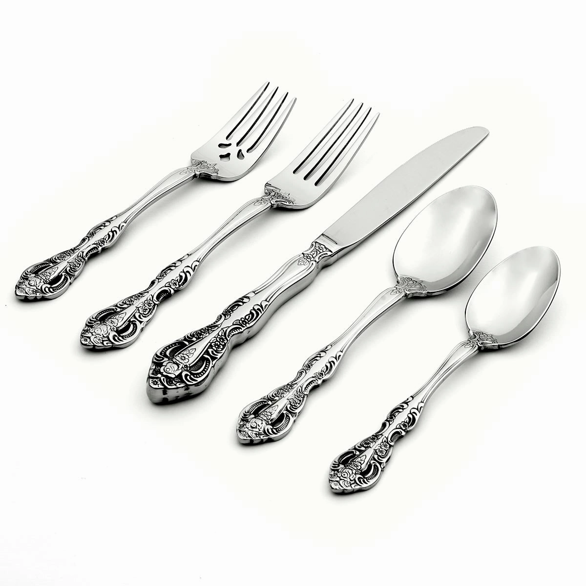 Michelangelo 45 Piece Flatware Seteco-friendly bamboo fiber tableware set 