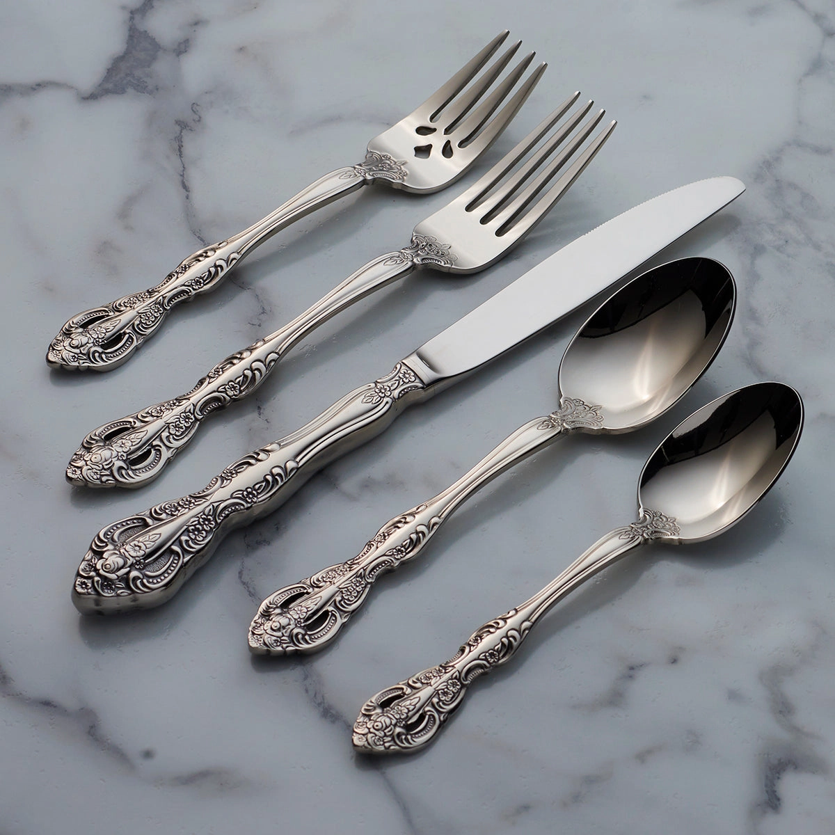 Michelangelo 45 Piece Flatware Set