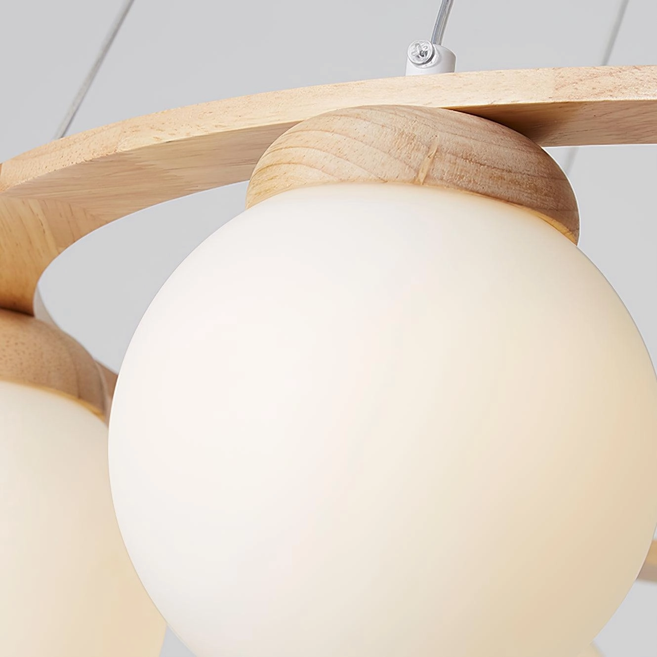 Miira Wood Chandelier