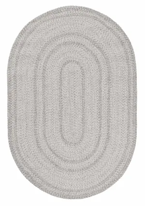 Mika Grey Braided Flatweave Indoor Outdoor Oval Rugmodern color block patchwork rug