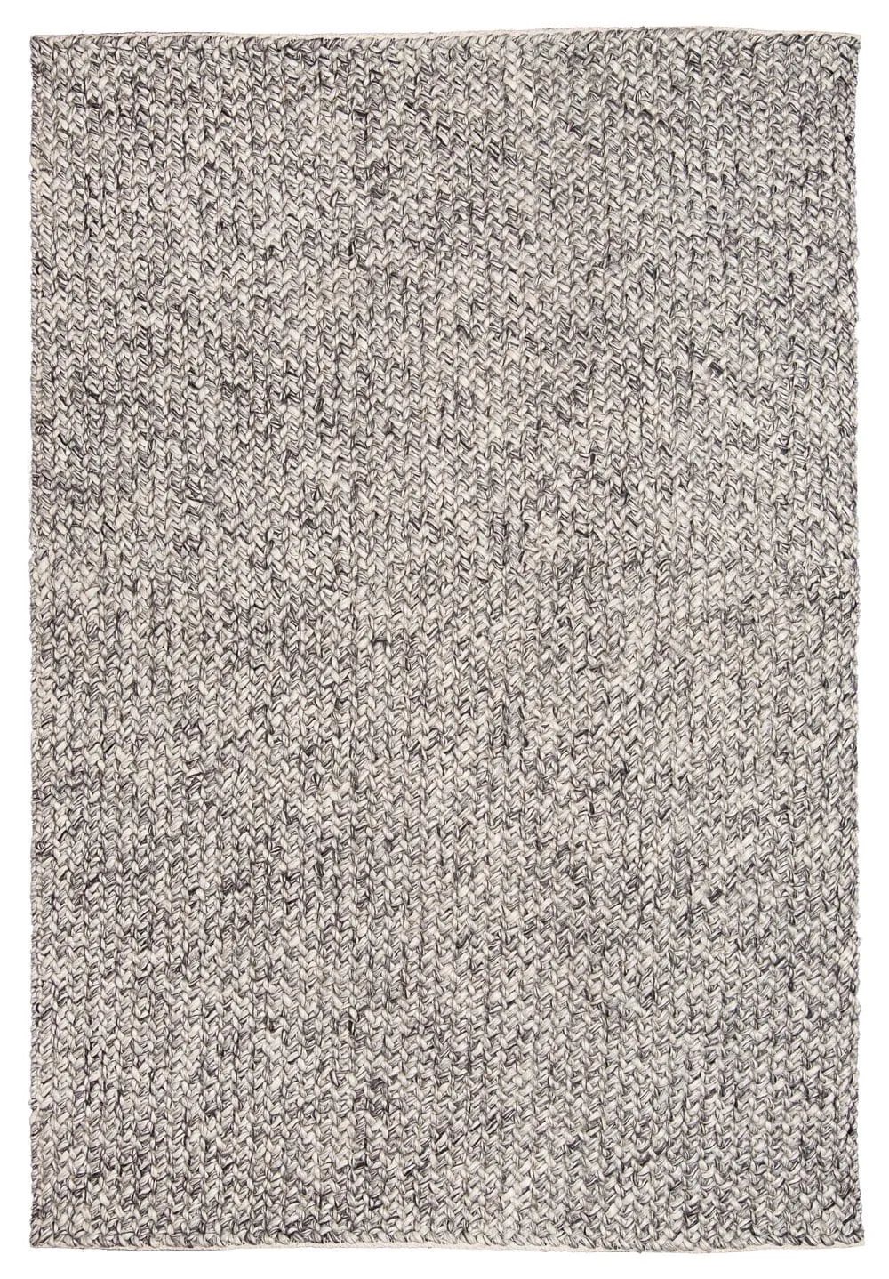 Millicent Dark Grey and Ivory Marble Looped Rugmodern color block patchwork rug