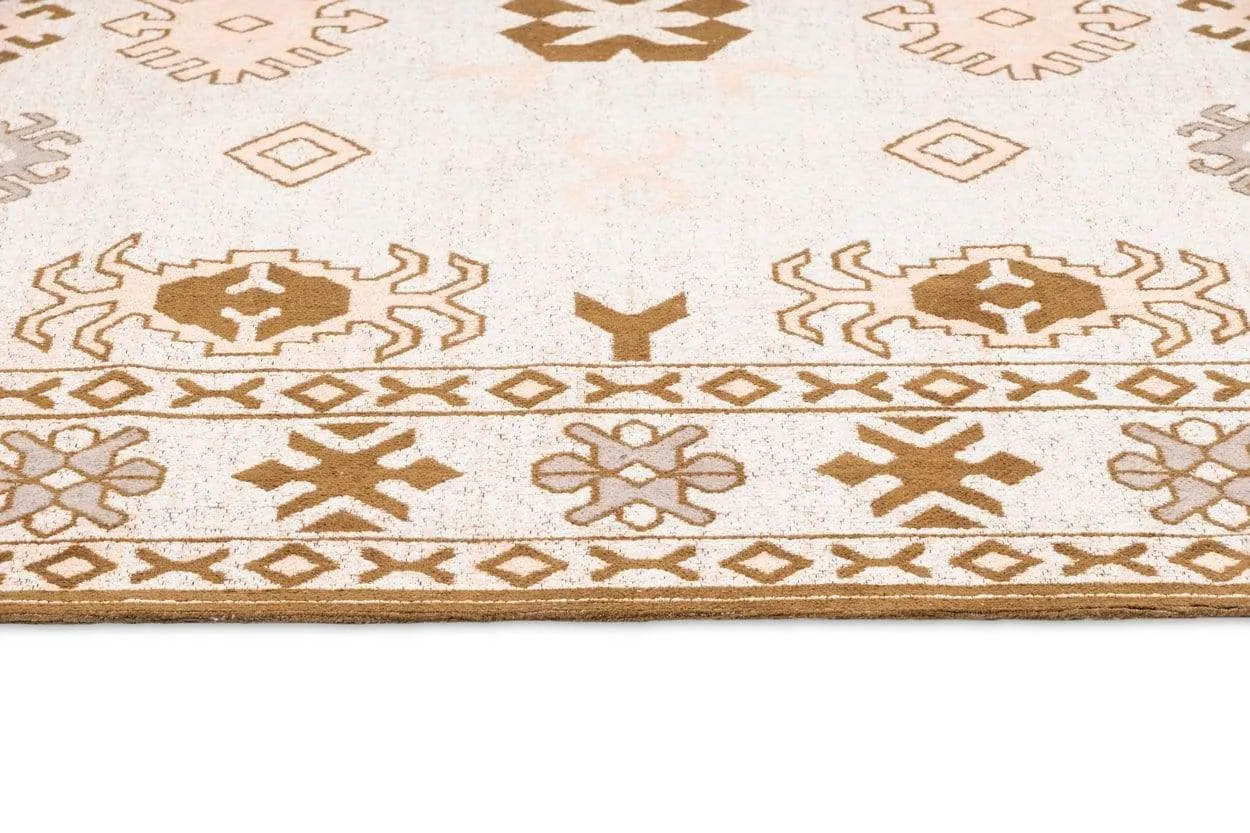 Mimi Peach and Beige Tribal Rug *NO RETURNS UNLESS FAULTY