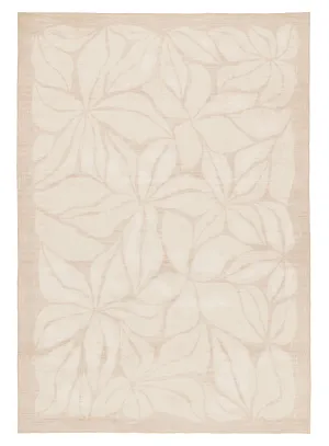 Minar Beige Botanical Washable Rugmodern color block patchwork rug