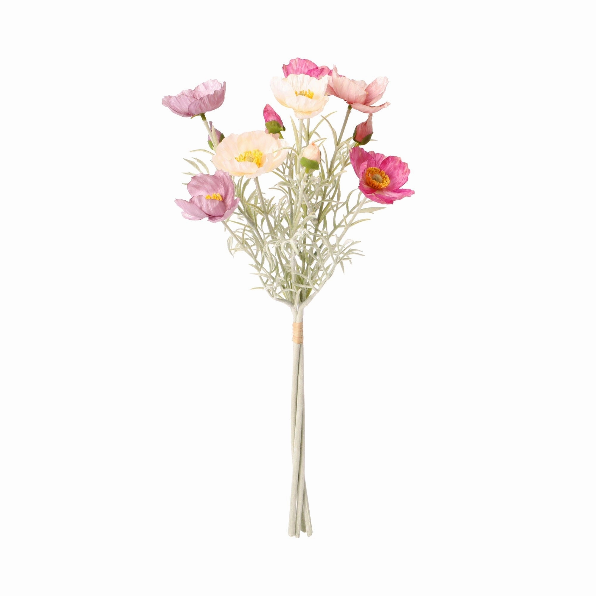 Mini Bouquet Poppy Pinkhome decor ,wall decor 
