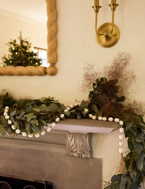 Mini Ceramic Bead Garland by Sarah Sherman Samuelhome decor ,wall decor 
