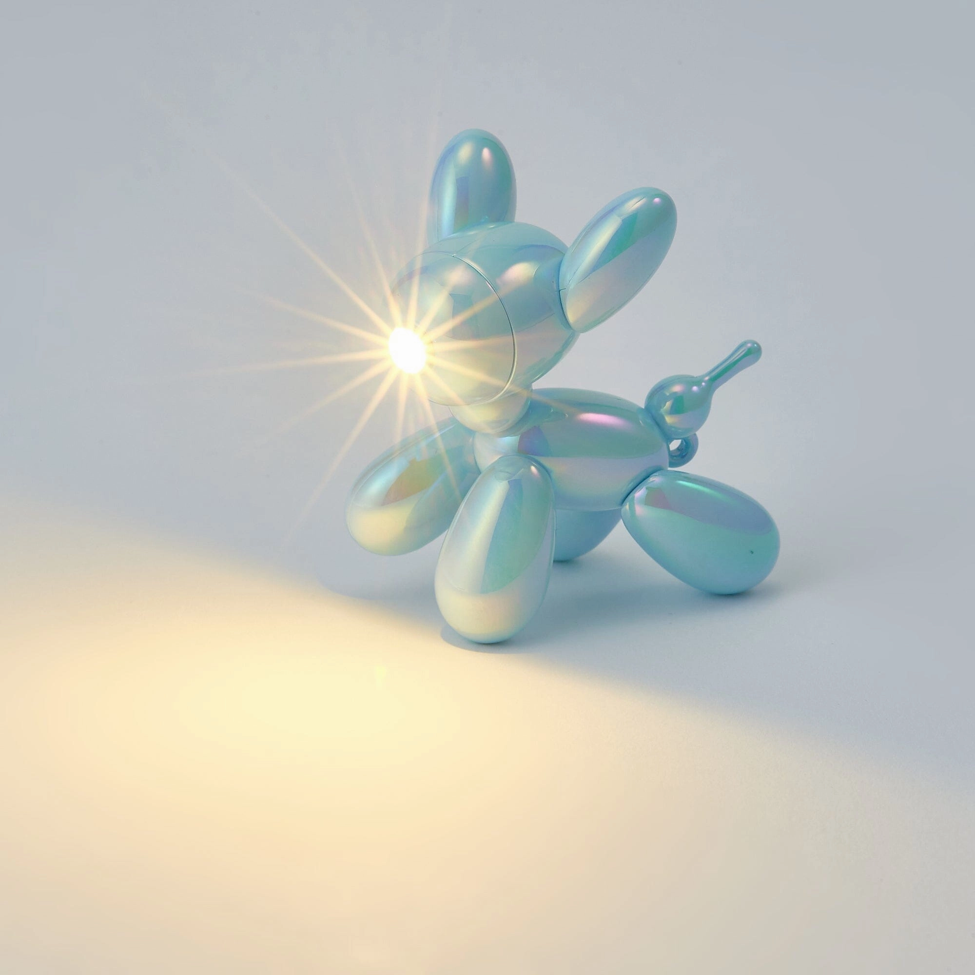 Mini Dog Lamp Blue