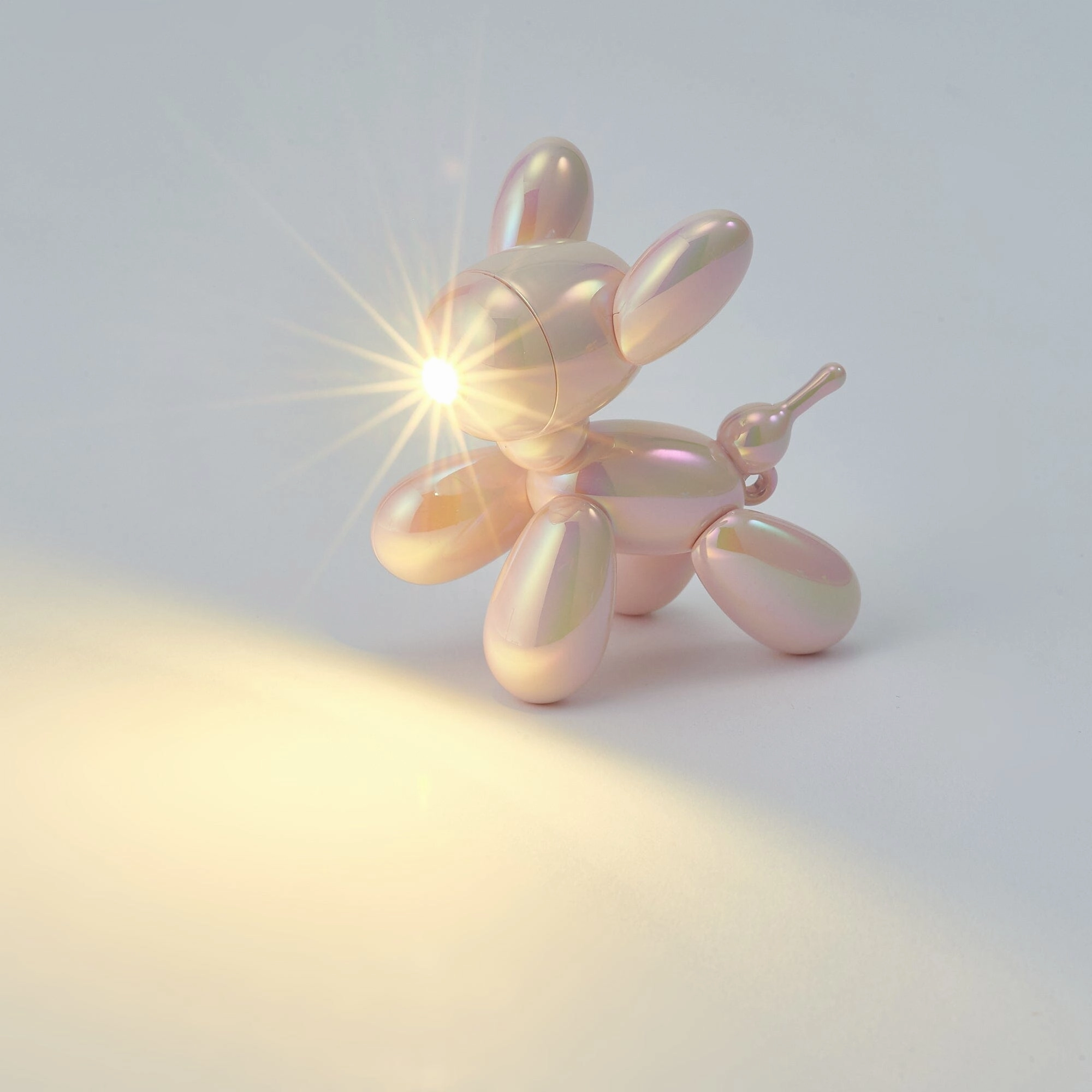 Mini Dog Lamp Pink