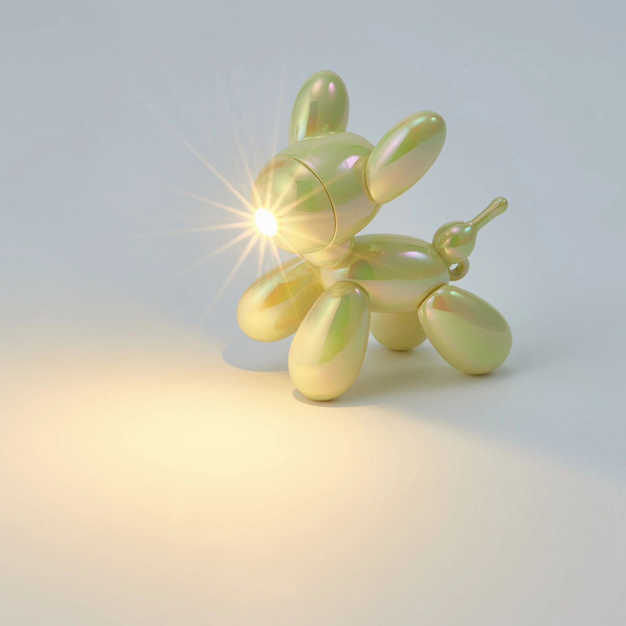 Mini Dog Lamp Yellow