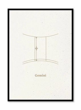 Minimal Gemini, Posterpop culture themed posters