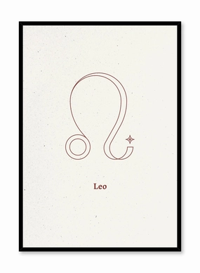 Minimal Leo, Posterpop culture themed posters