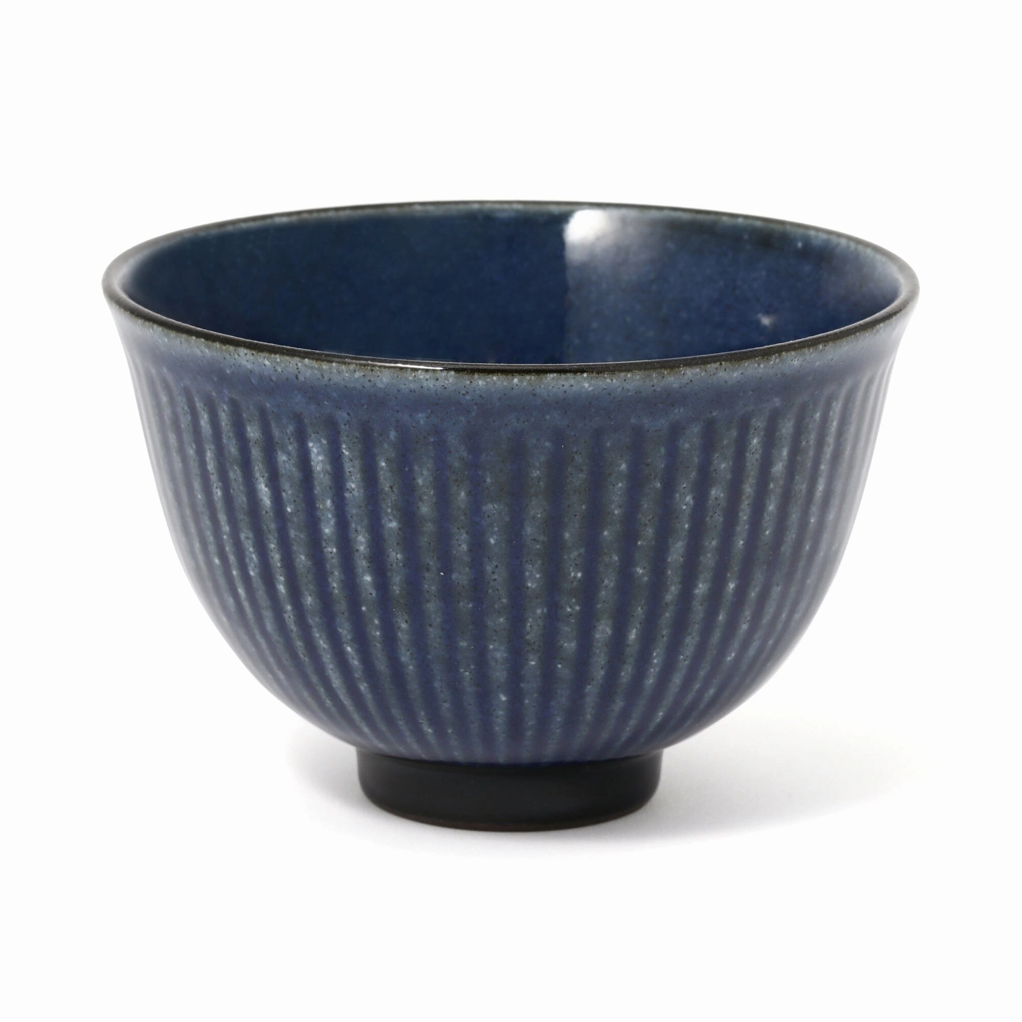 Mino Large Bowl Shinogi Bluehand-painted ceramic bowl