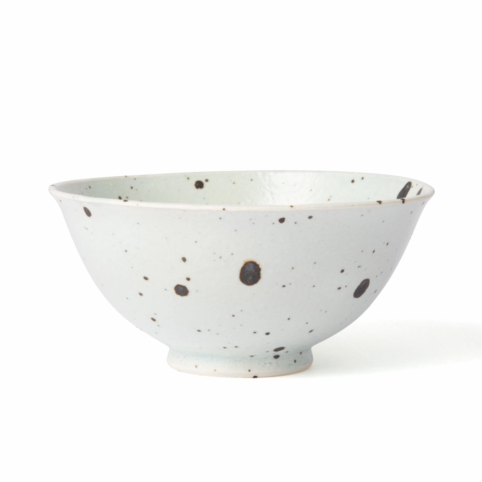 Mino Rice Bowl Iron Bluehand-painted ceramic bowl