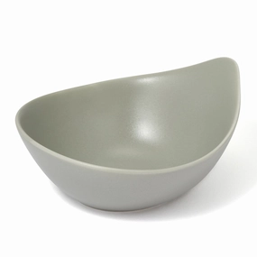 Mino Tonsui  Grayhand-painted ceramic bowl