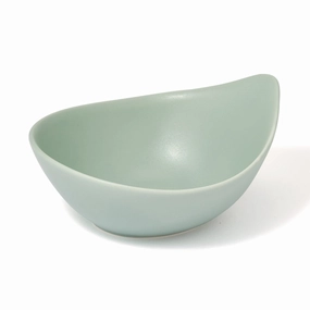 Mino Tonsui  Greenhand-painted ceramic bowl