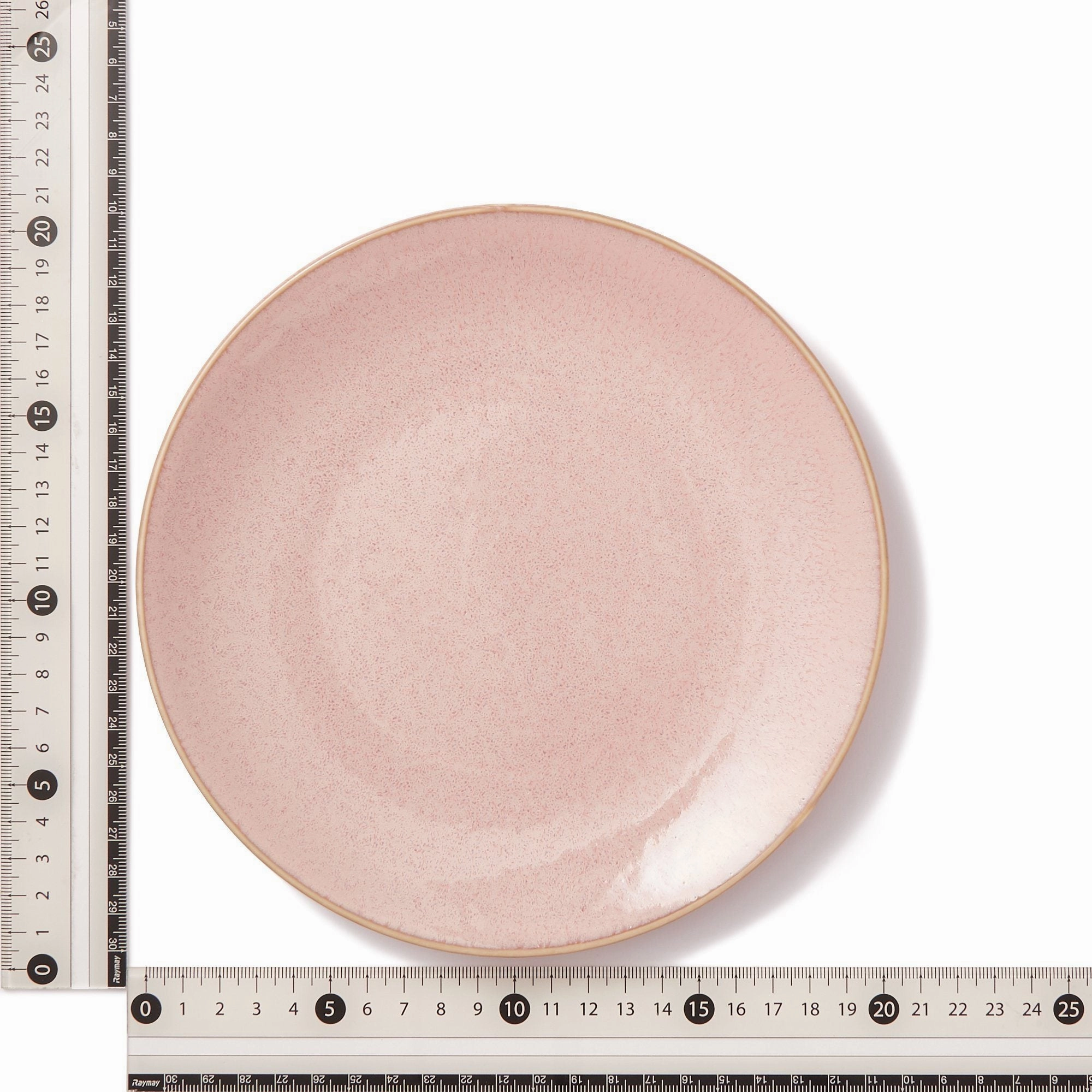 Minoyaki Irodori Plate Medium Light Gray