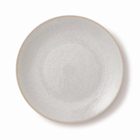 Minoyaki Irodori Plate Medium Light Grayhand-painted ceramic bowl