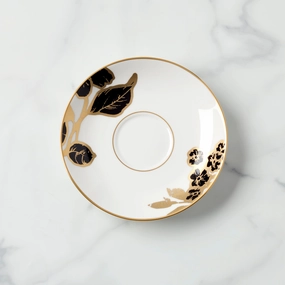 Minstrel Gold Tea Saucermodern kitchen decor ,kitchen dinner set ,dinnerware 