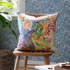 Mirabelle Printed Feather Cushion Robins Eggbedding sets ,throw blankets 