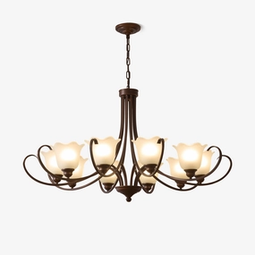 Mireille Floral Chandelierrustic chandelier,bedroom chandelier 