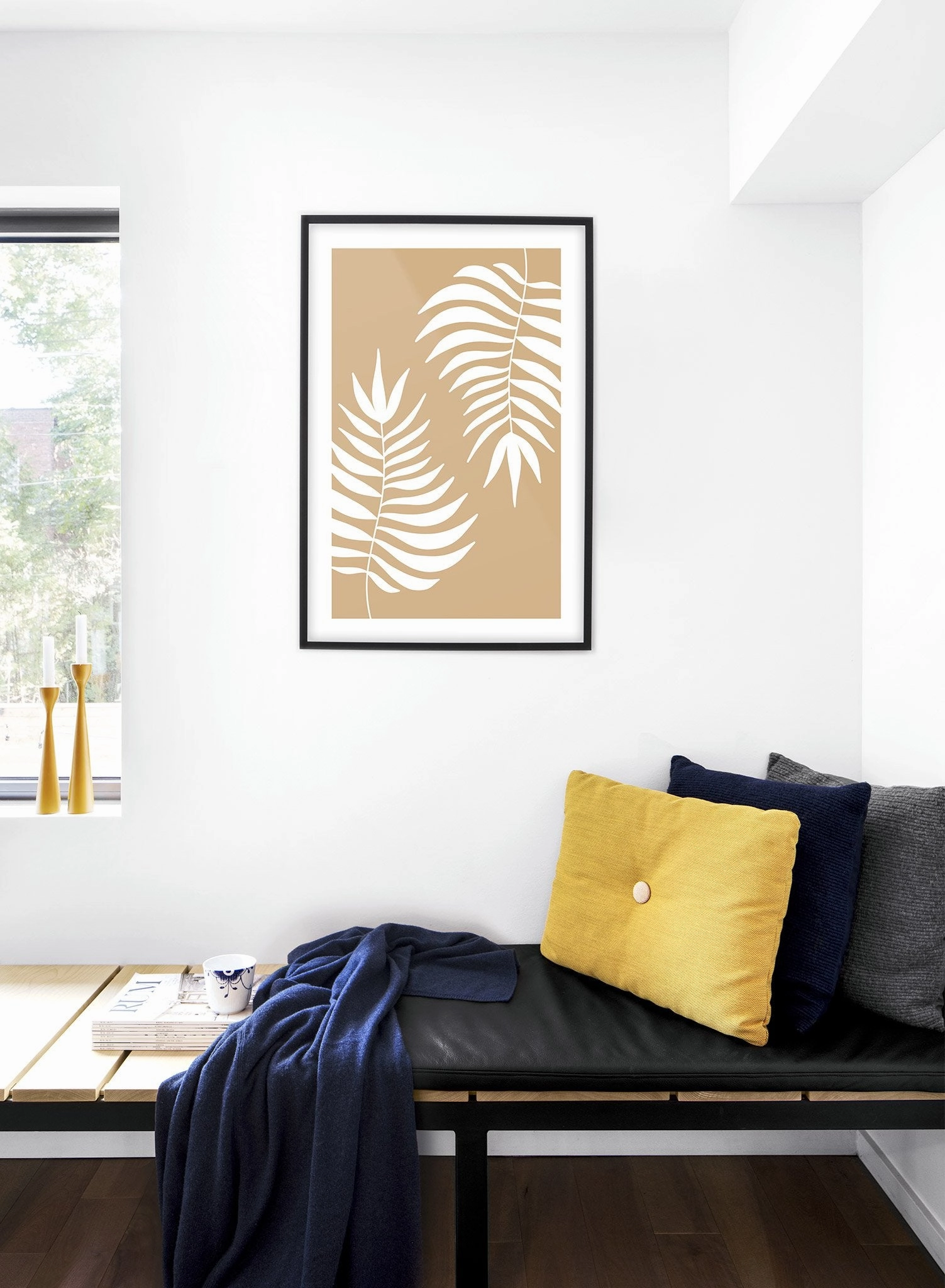 Mirrored Leaves, Poster
