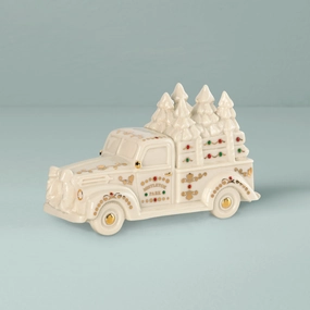 Mistletoe Park Christmas Tree Truck Figurinehome decor ,wall decor 