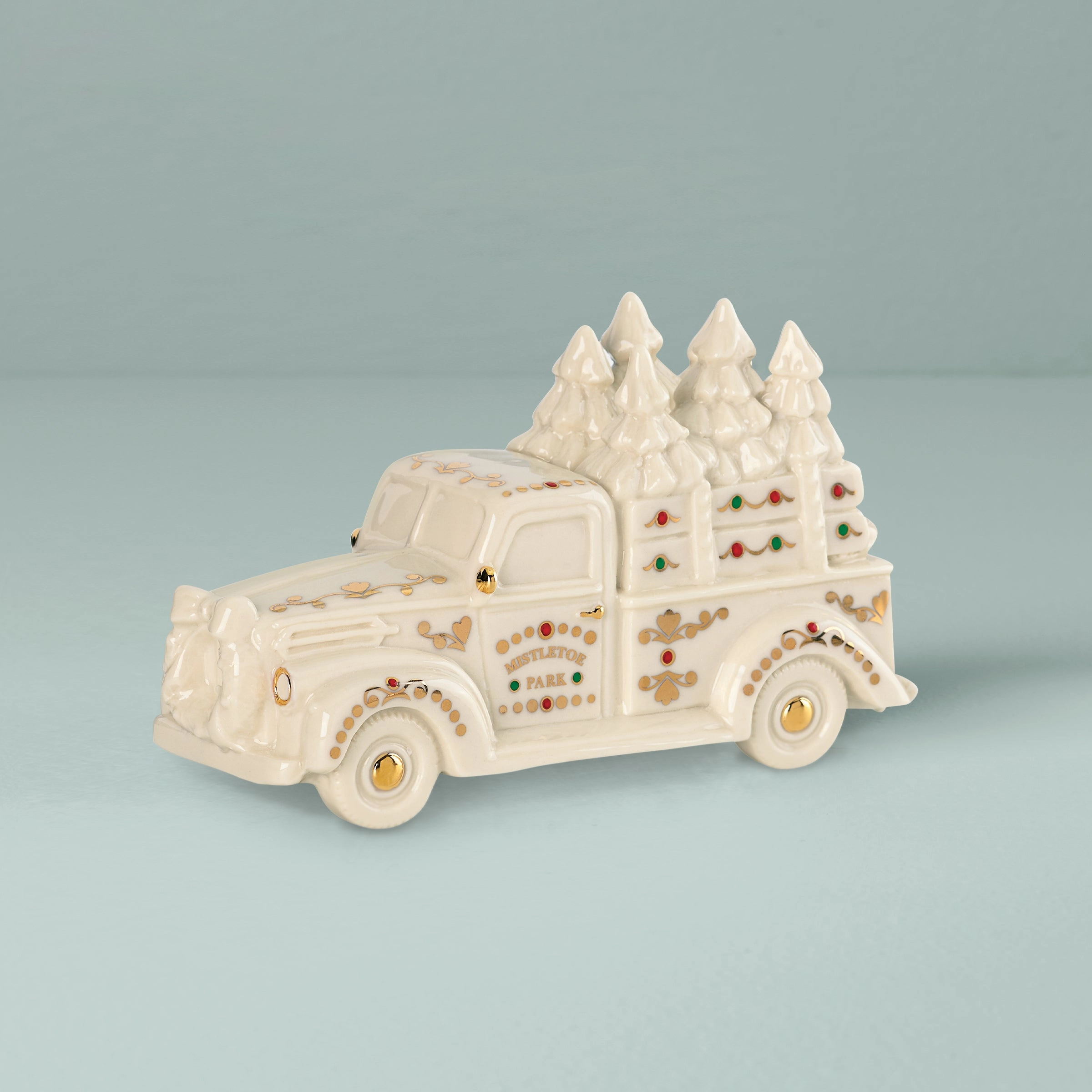 Mistletoe Park Christmas Tree Truck Figurinehome decor ,wall decor 