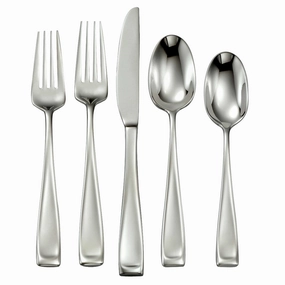 Moda 65 Piece Flatware Seteco-friendly bamboo fiber tableware set 