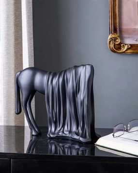 Modern Abstract Animal Sculpture - Blackhome decor ,wall decor 