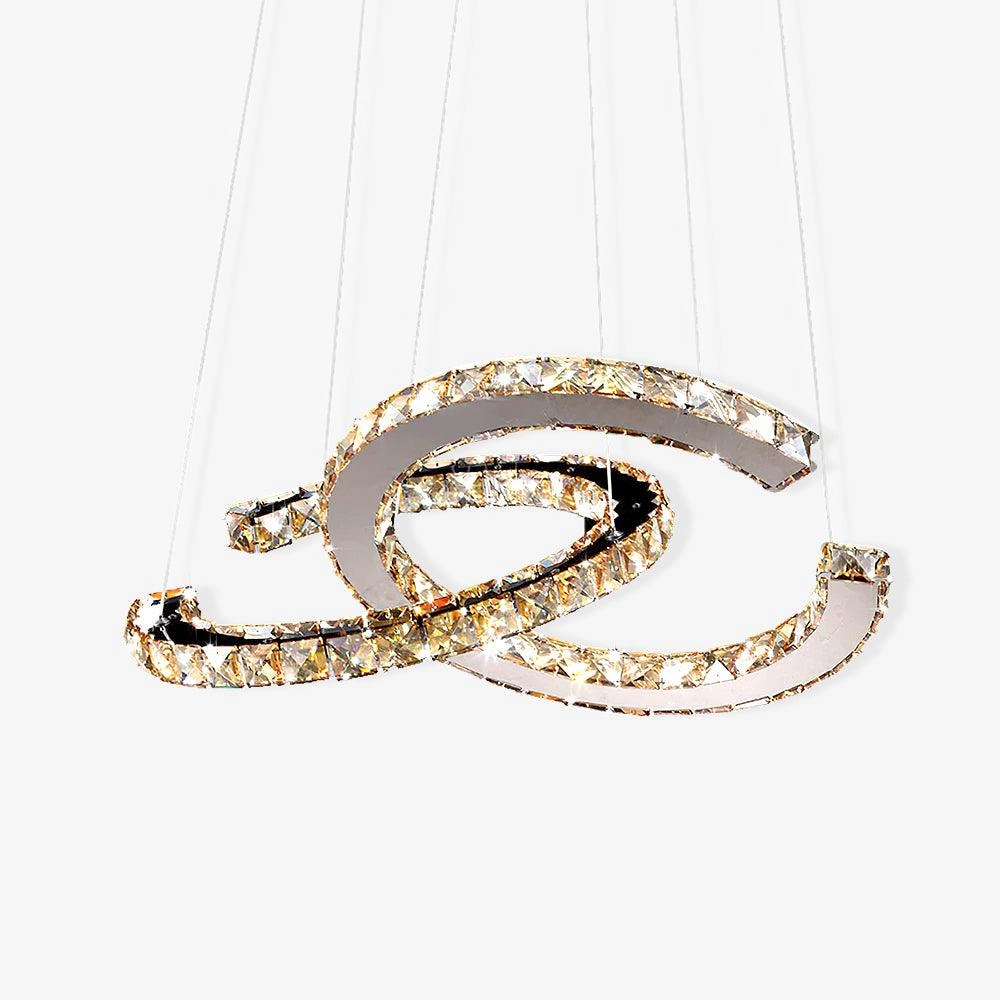 Modern Crystal Double C Chandelierrustic chandelier,bedroom chandelier 