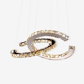 Modern Crystal Double C Chandelierrustic chandelier,bedroom chandelier 