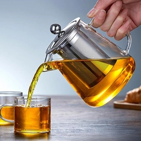 Modern Glass Tea Pothome decor ,wall decor 