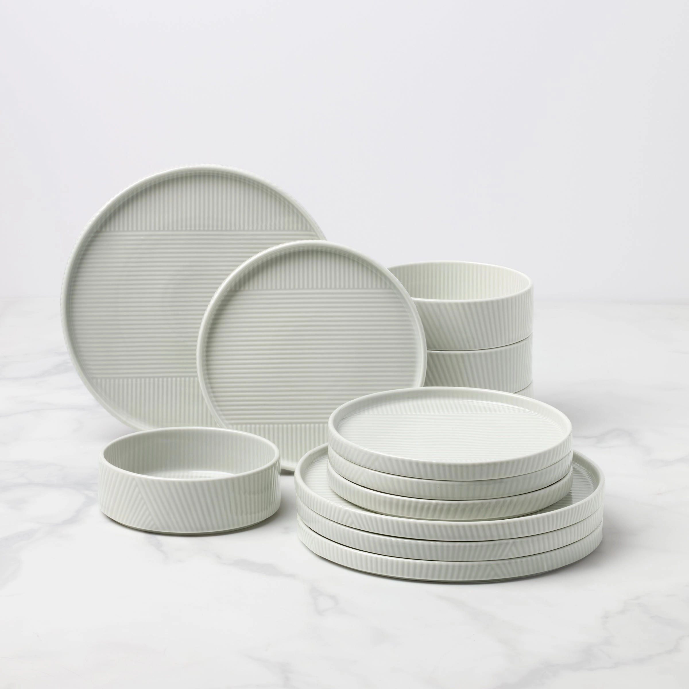 Modulus Vapor 12-Piece Dinnerware Setmodern kitchen decor ,kitchen dinner set ,dinnerware 