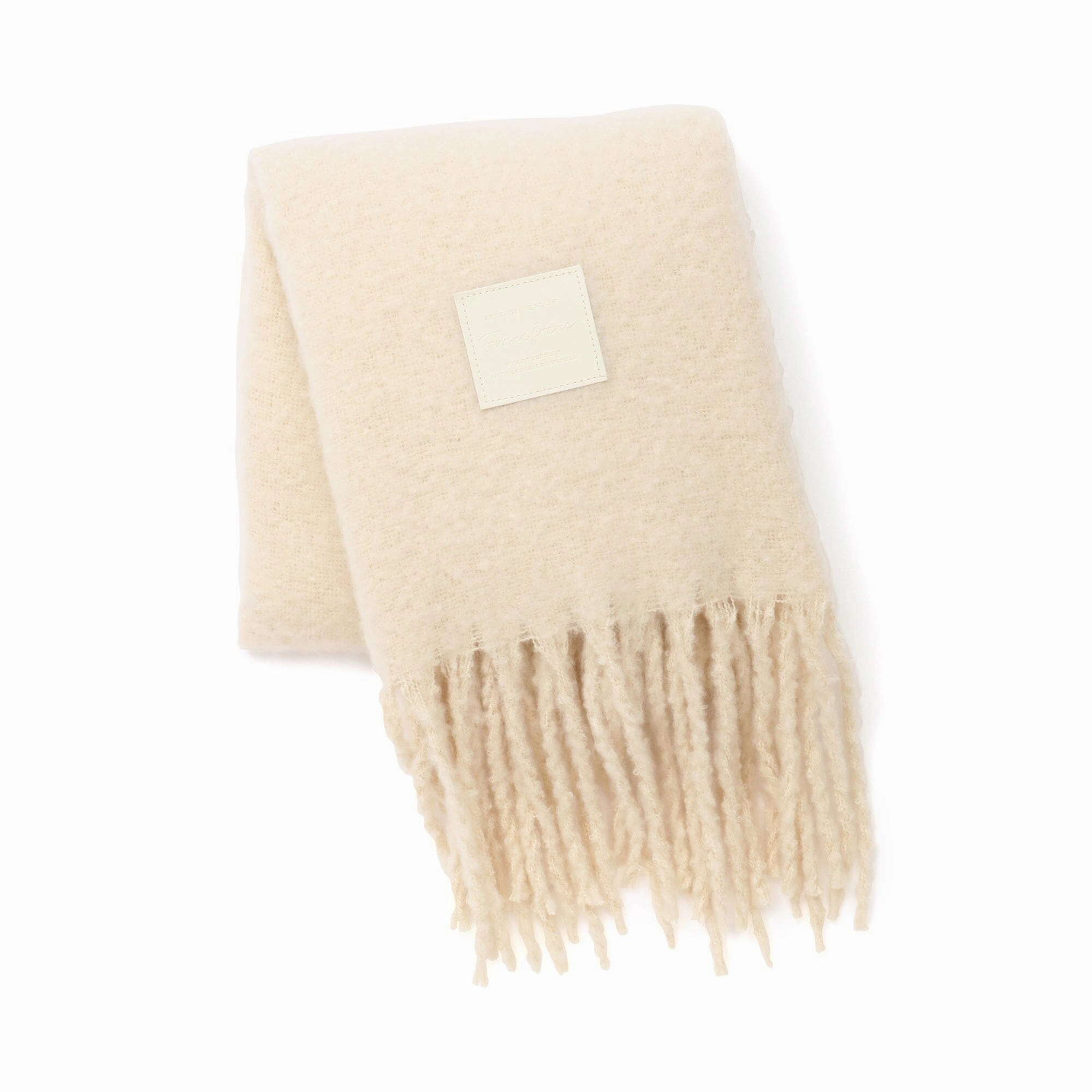 Mohair Like Scarf Ivorybedding sets ,throw blankets 