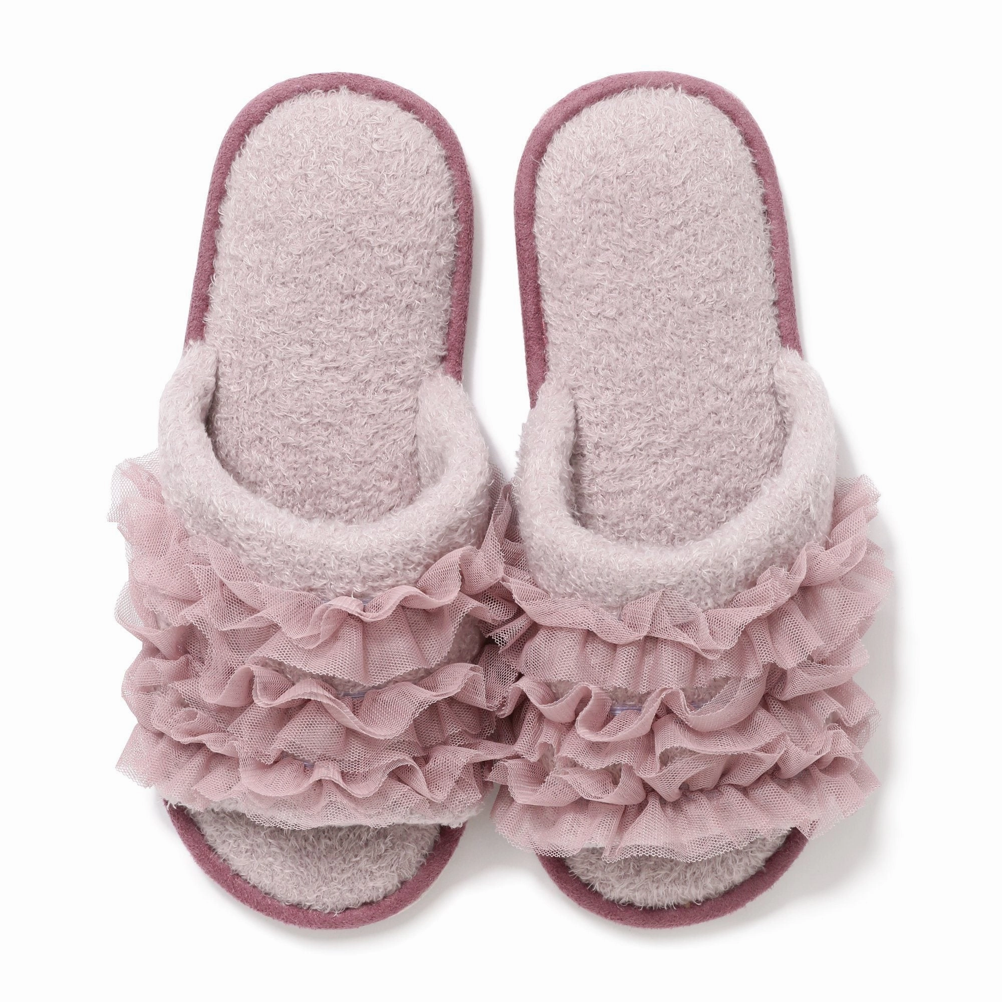 Moist Knit Frill Room Shoes Pinkbedding sets ,throw blankets 