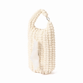 Mokomoko Hanging Tissue Cover Ivoryhome decor ,wall decor 