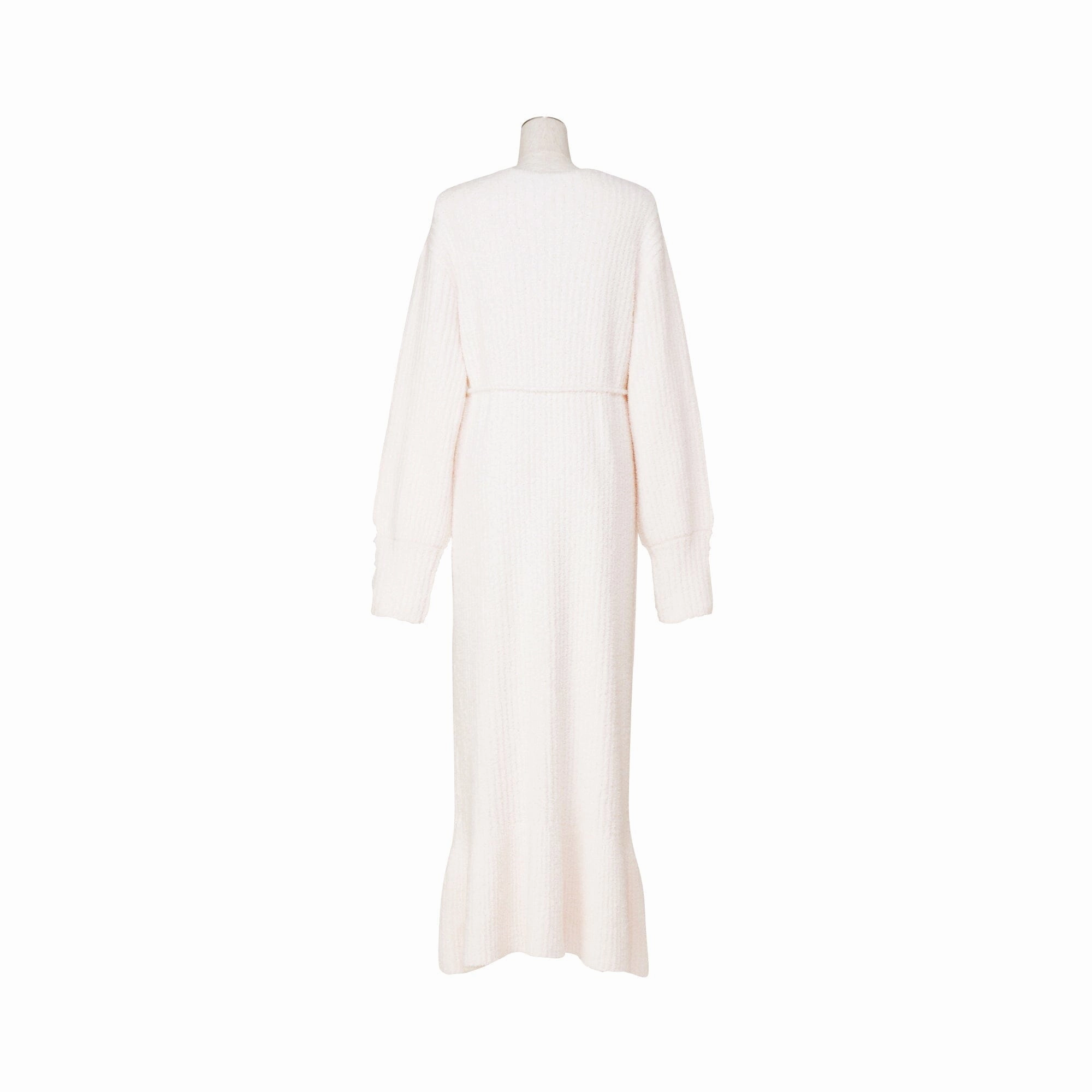 Mole Knit Dress With Extended Sleeves