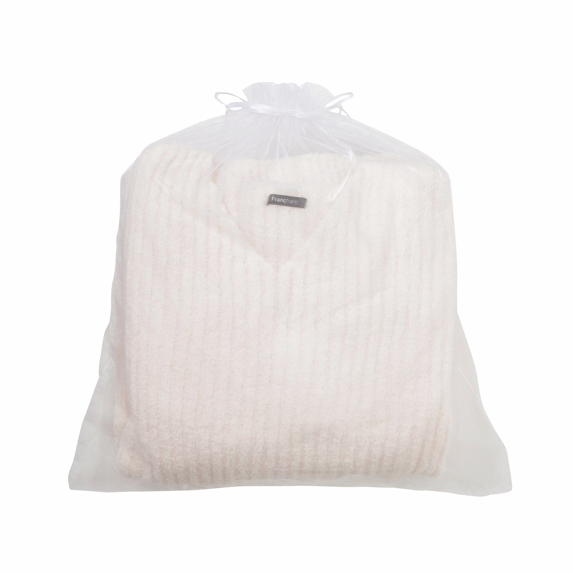 Mole Knit Dress With Extended Sleeves